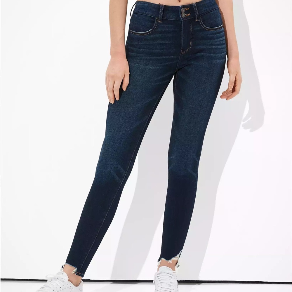 LIKE NEW American Eagle The Dream Cropped Jeggings